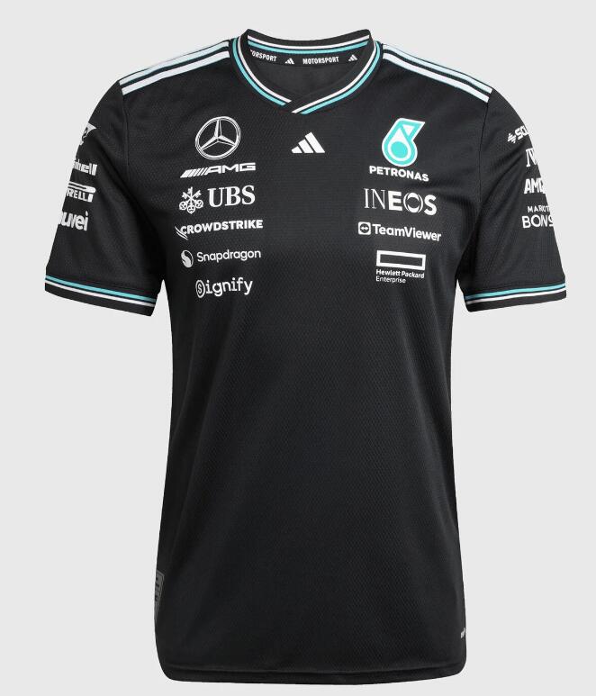 Camiseta F1 Negro 2025