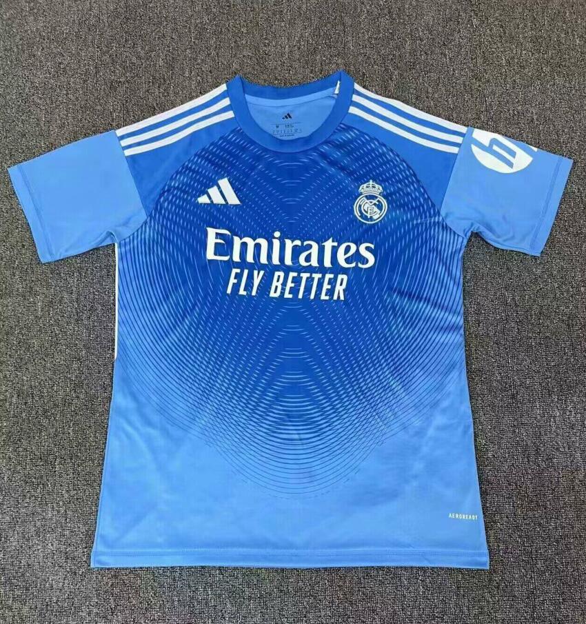 Camiseta Real Madrid Portero Azul 25/26