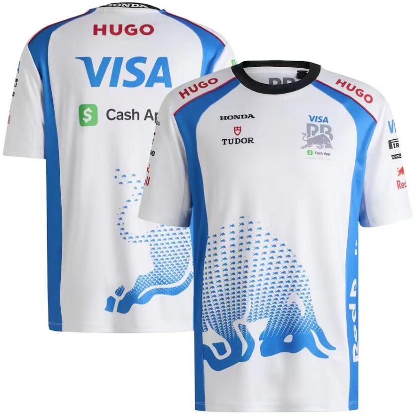 Camisetas F1 RB Blanco 2025