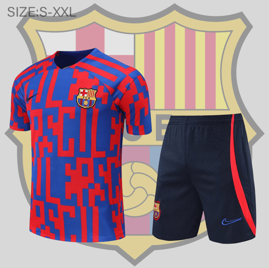 Camiseta FC Barcelona Pre-Match 2022-2023 + Pantalones [DM8054-404] -  €25.00 