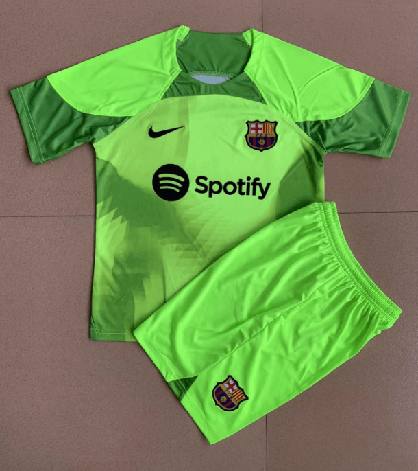 Camiseta Portero Barcelona Verde 22/23 Niño [Ba-669998] - €19.90 