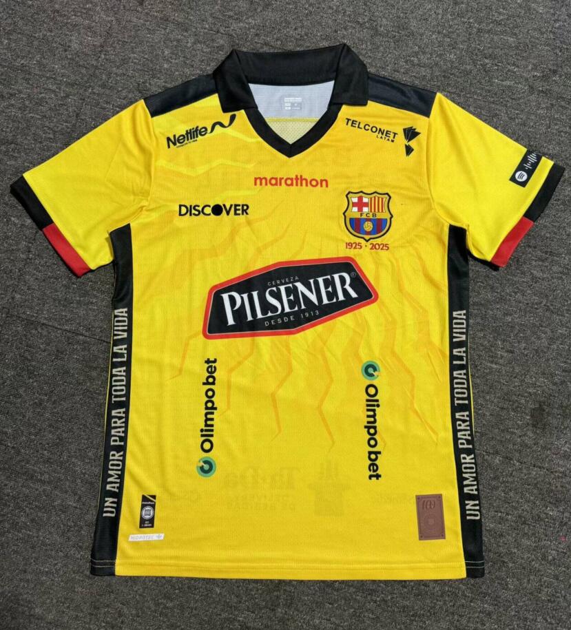 Camiseta Barcelona Fc Amarillo 25/26